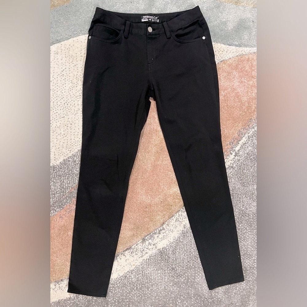 Women’s Nike Black Dri-fit Golf Pants